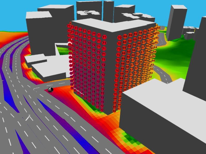 Mapa de ruído: utilização do Software CadnaA para Determinação da Classe de Ruído de Empreendimentos conforme ABNT NBR 15575